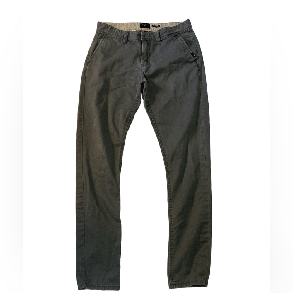 Gray Quiksliver Everyday Union Chinos, straight leg fit
